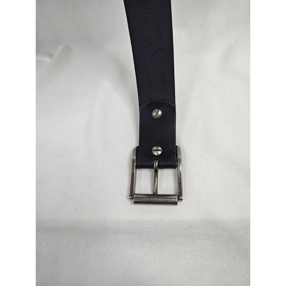 Elliot‎ Havok Men's Black Leather Belt Size 32